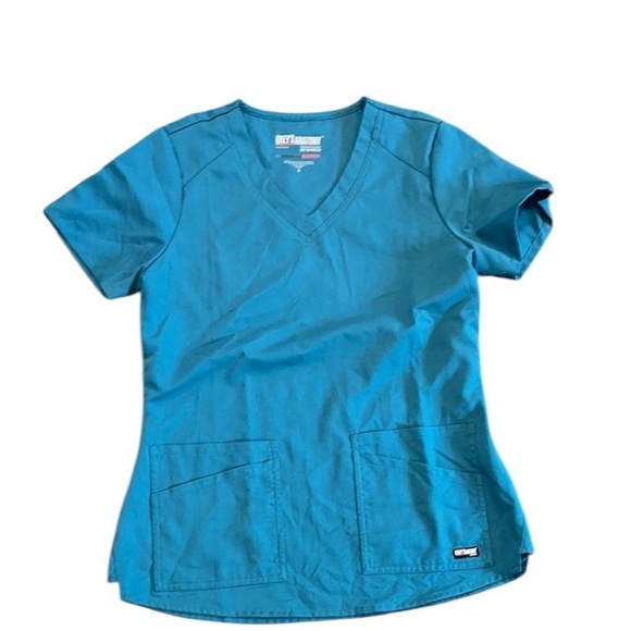 Grey's Anatomy Tops - Grey's Anatomy scrub top size small with spandex stretch and pockets